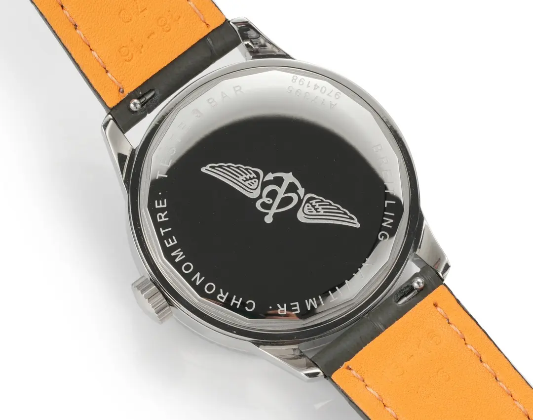V7 Factory Breitling Navitimer Automatic Grey Dial Leather – Super Clone Watch Replica - 图片 9