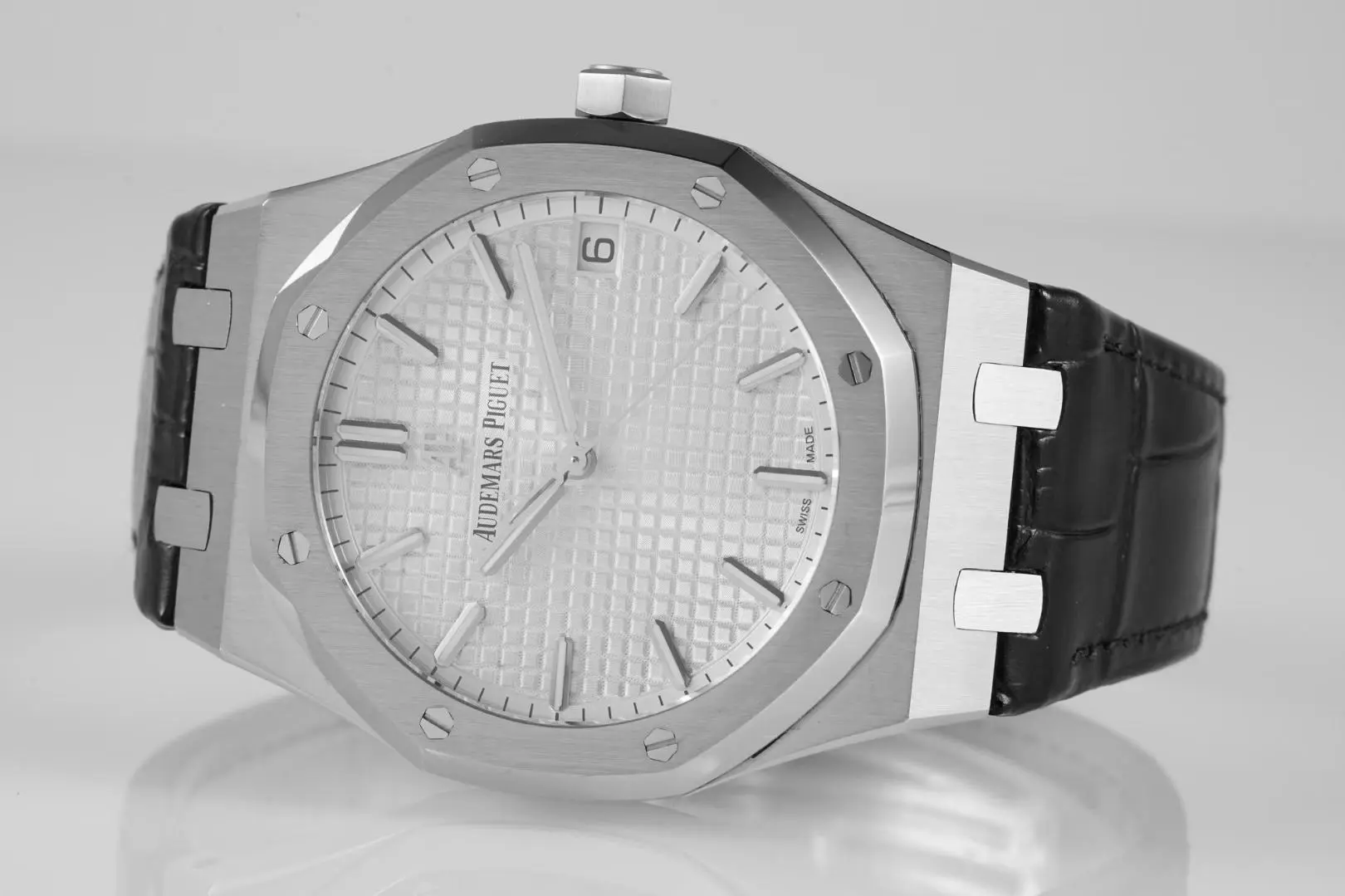 V9 Factory Audemars Piguet Royal Oak 15500 Silver Super Clone Watch - 图片 4
