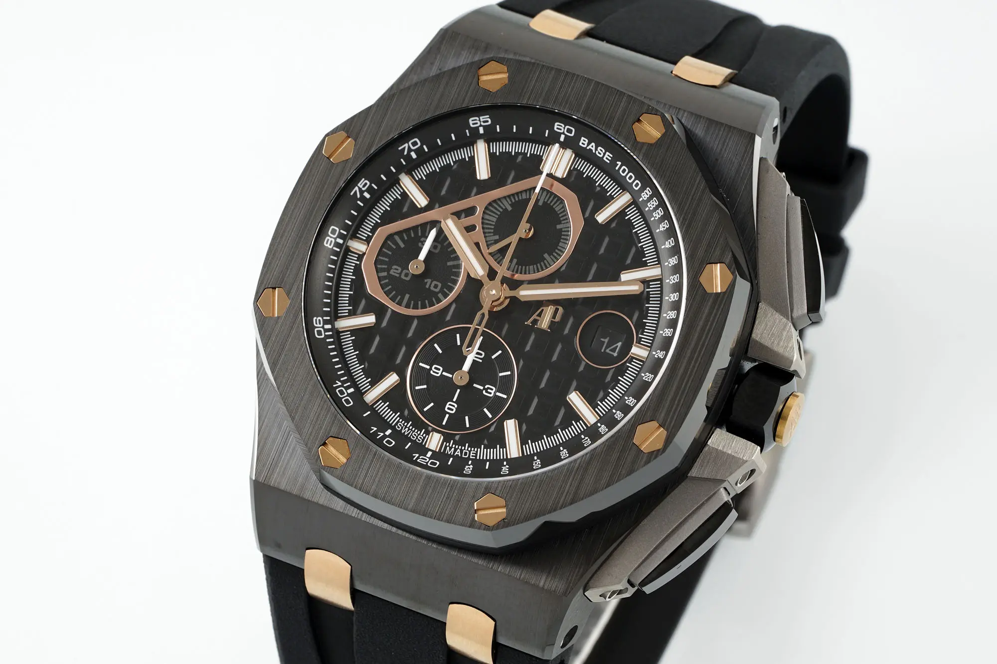 V9 Factory Audemars Piguet Royal Oak Offshore 26400 Black Ceramic Super Clone Watch – Premium Replica - 图片 4