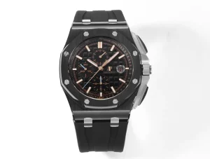V9 Factory Audemars Piguet Royal Oak Offshore Black Chronograph Super Clone Watch – Premium Replica