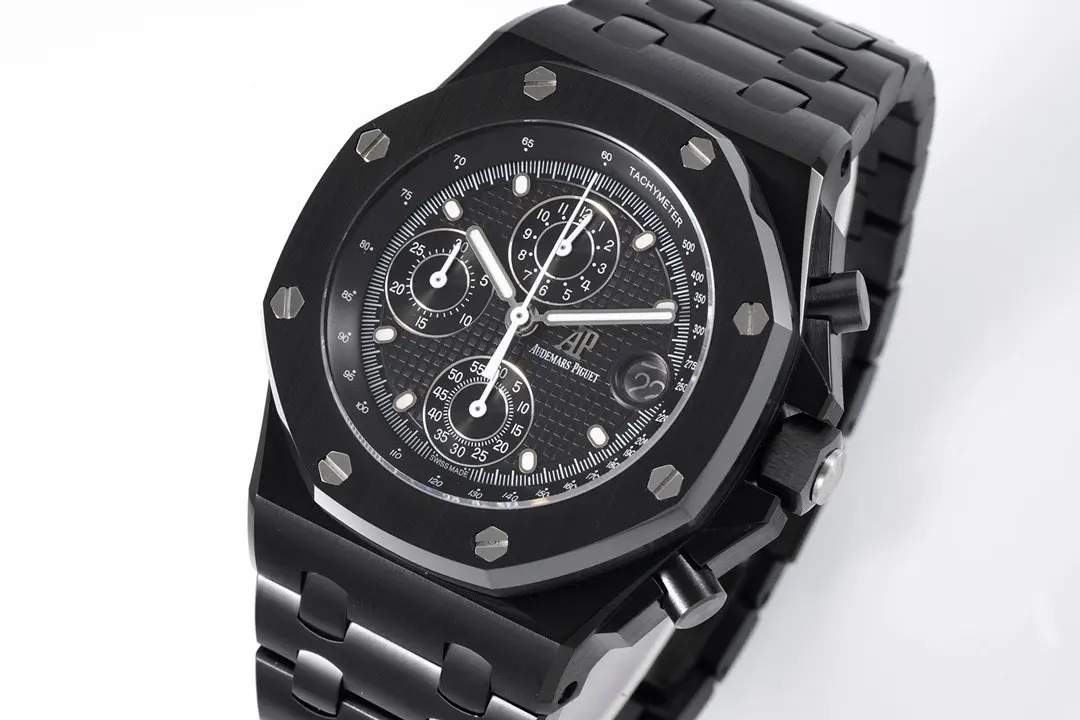 V9 Factory Audemars Piguet Royal Oak Offshore Black Super Clone Watch - 图片 3