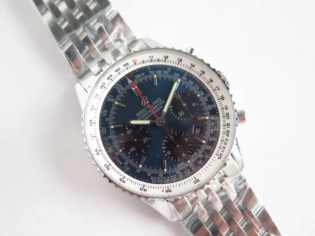 V9 Factory Breitling Navitimer B01 Panda Dial Steel – Super Clone Watch - 图片 2