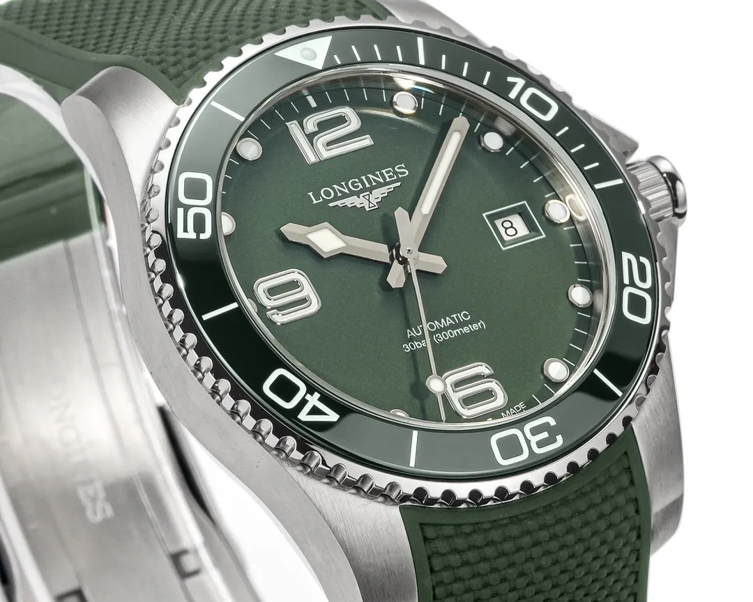 V9 Factory Longines Conquest Green Dial Steel Watch – Best Replica Watches - 图片 4