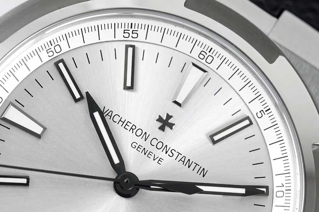PPF Factory Vacheron Constantin Overseas Automatic Watch – Silver Dial, Black Rubber Strap, 41mm Stainless Steel Case, Best Super Clone Quality - 图片 6