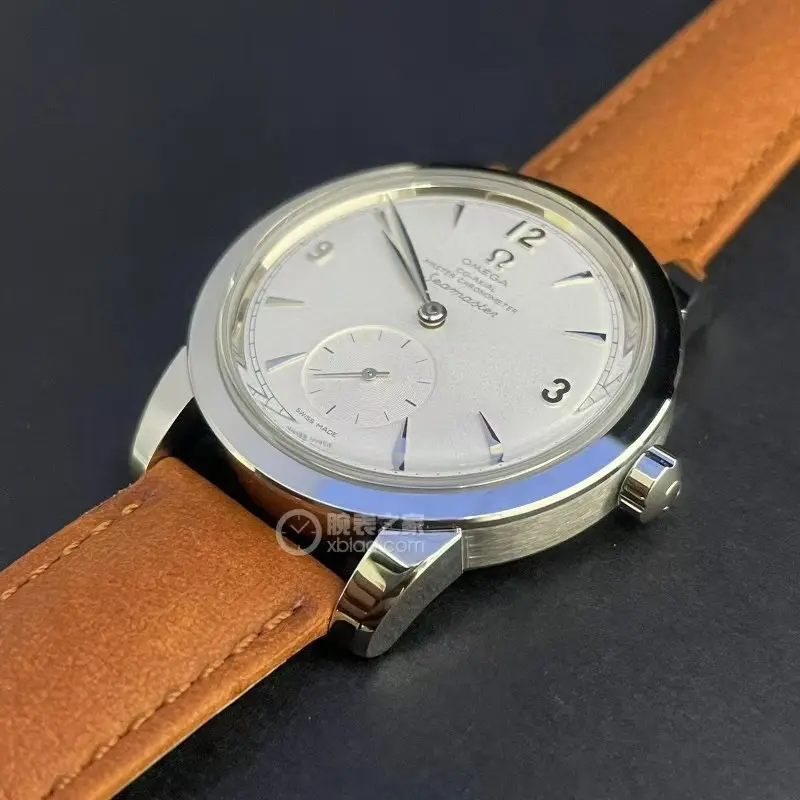 VS Factory Omega Seamaster 1948 Silver Brown Leather VSF Luxury Watch - 图片 6