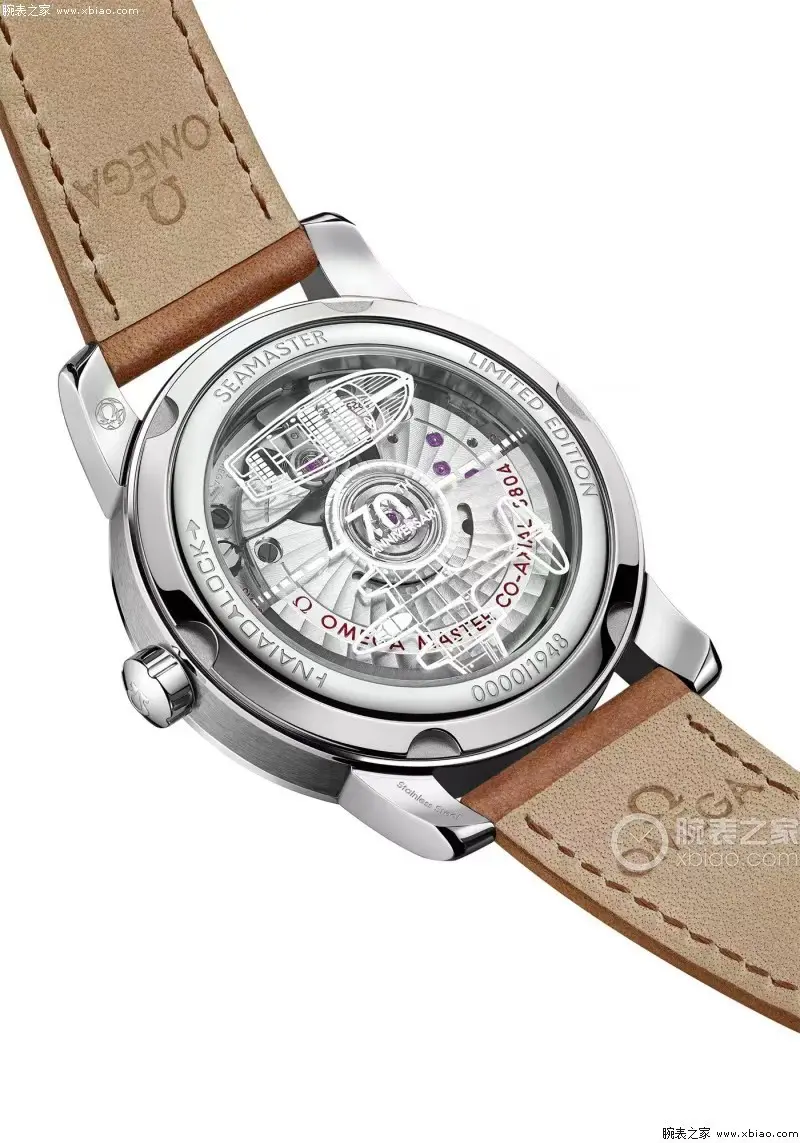 VS Factory Omega Seamaster 1948 Silver Brown Leather VSF Luxury Watch - 图片 8