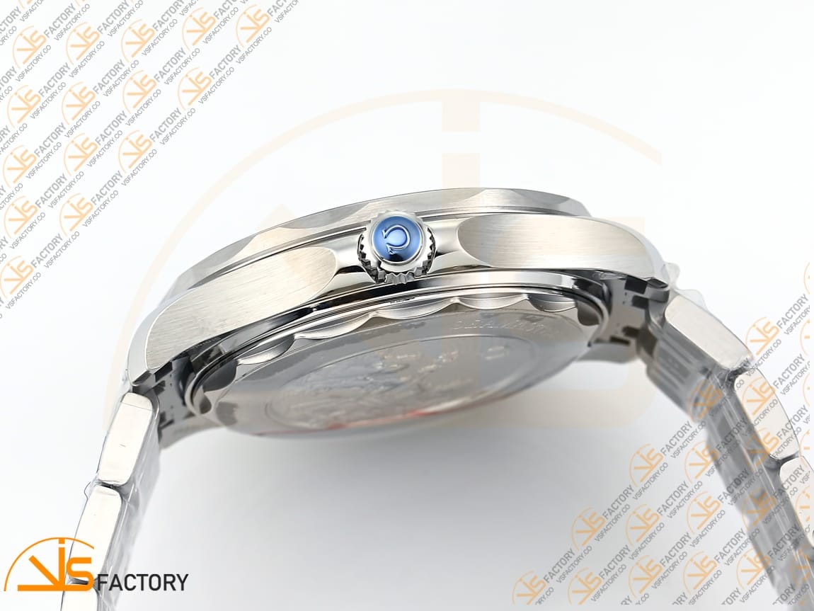 VS Factory Omega Seamaster 300 Summer Blue Dial Steel Bracelet VS8800 Movement - 图片 9