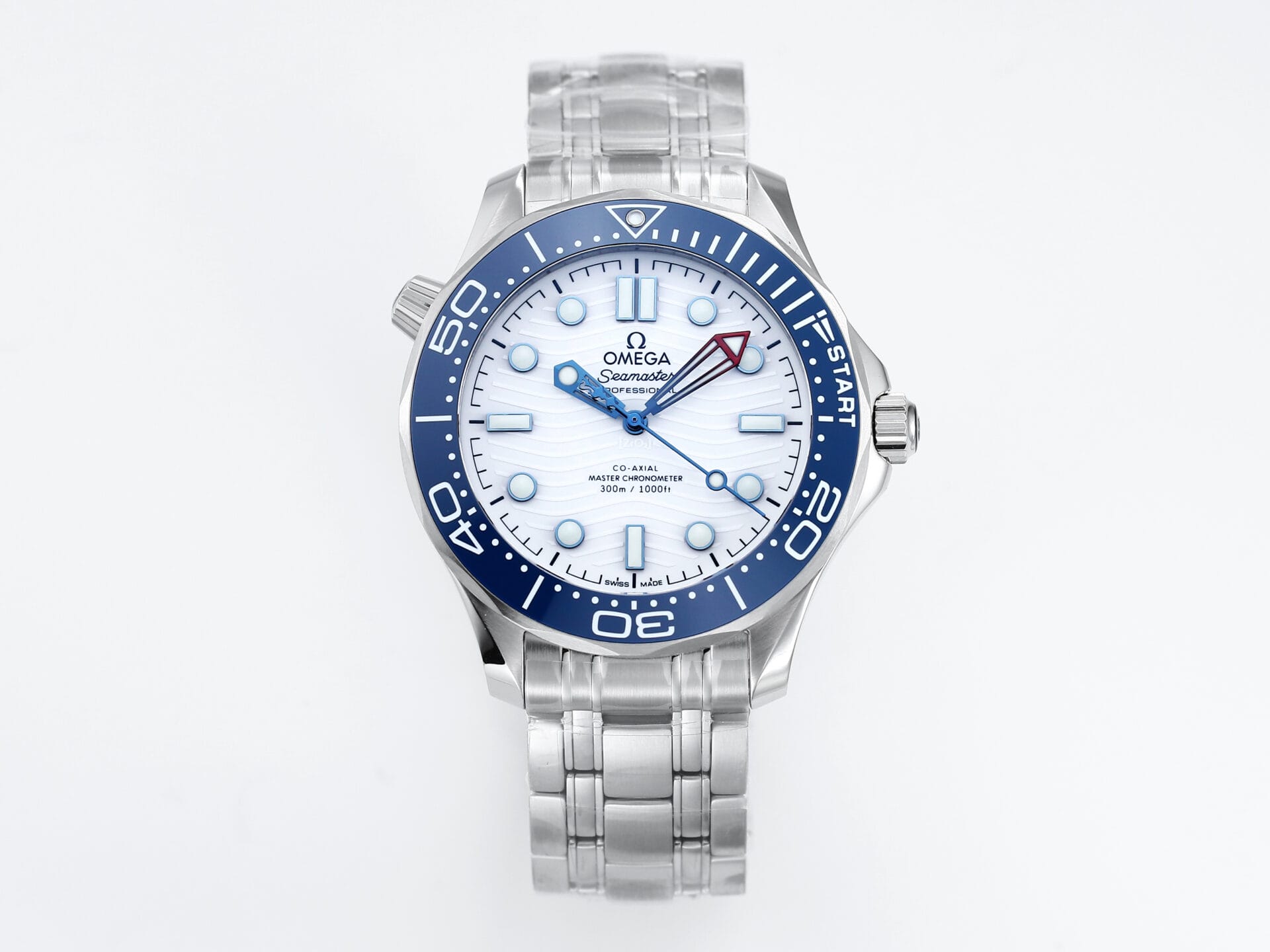 VS Factory Omega Seamaster 300M America’s Cup White Dial Stainless Steel VS8800 Movement