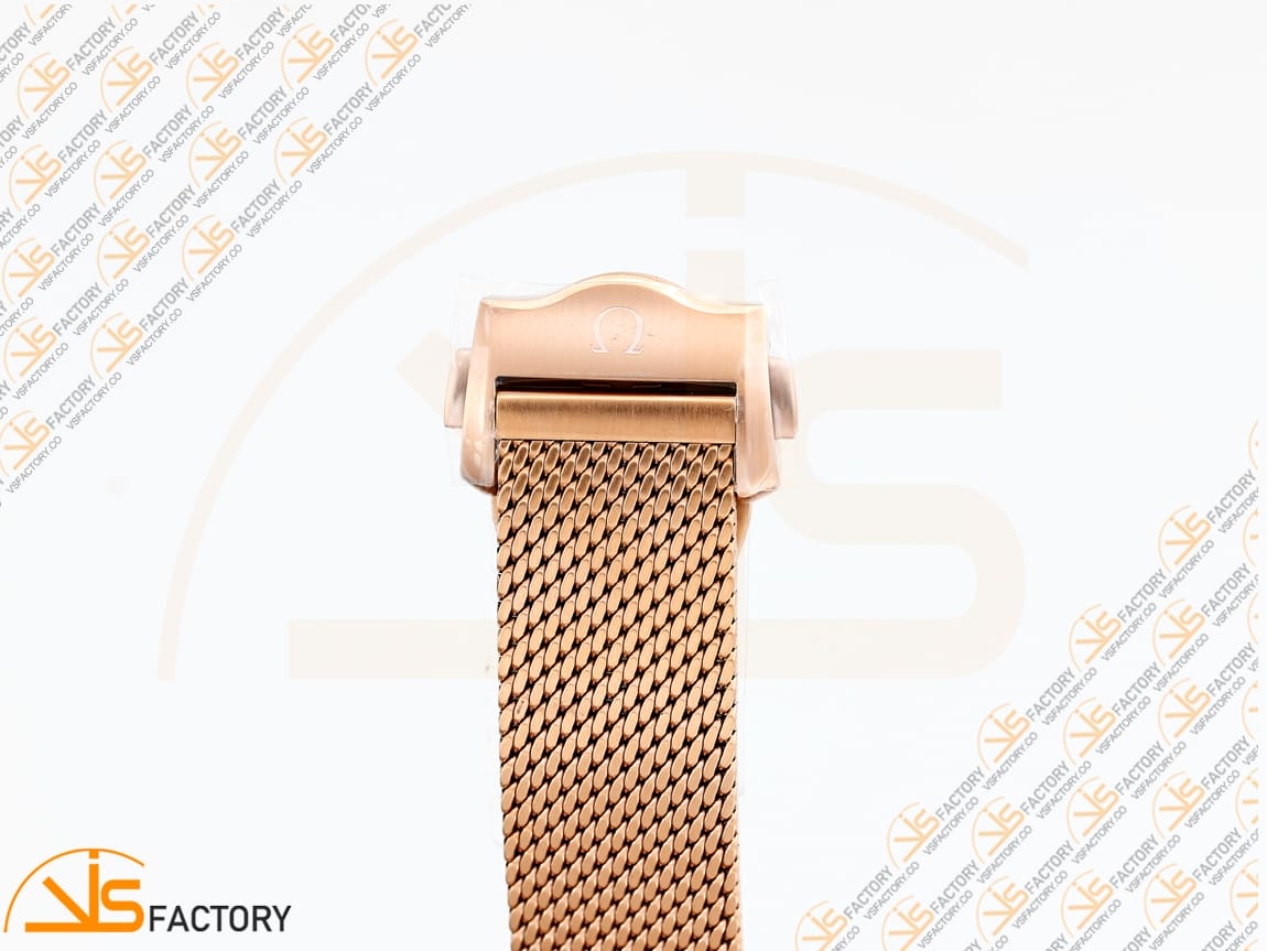 VS Factory Omega Seamaster 300M Diver Black Dial Rose Gold A8806 Movement - 图片 12
