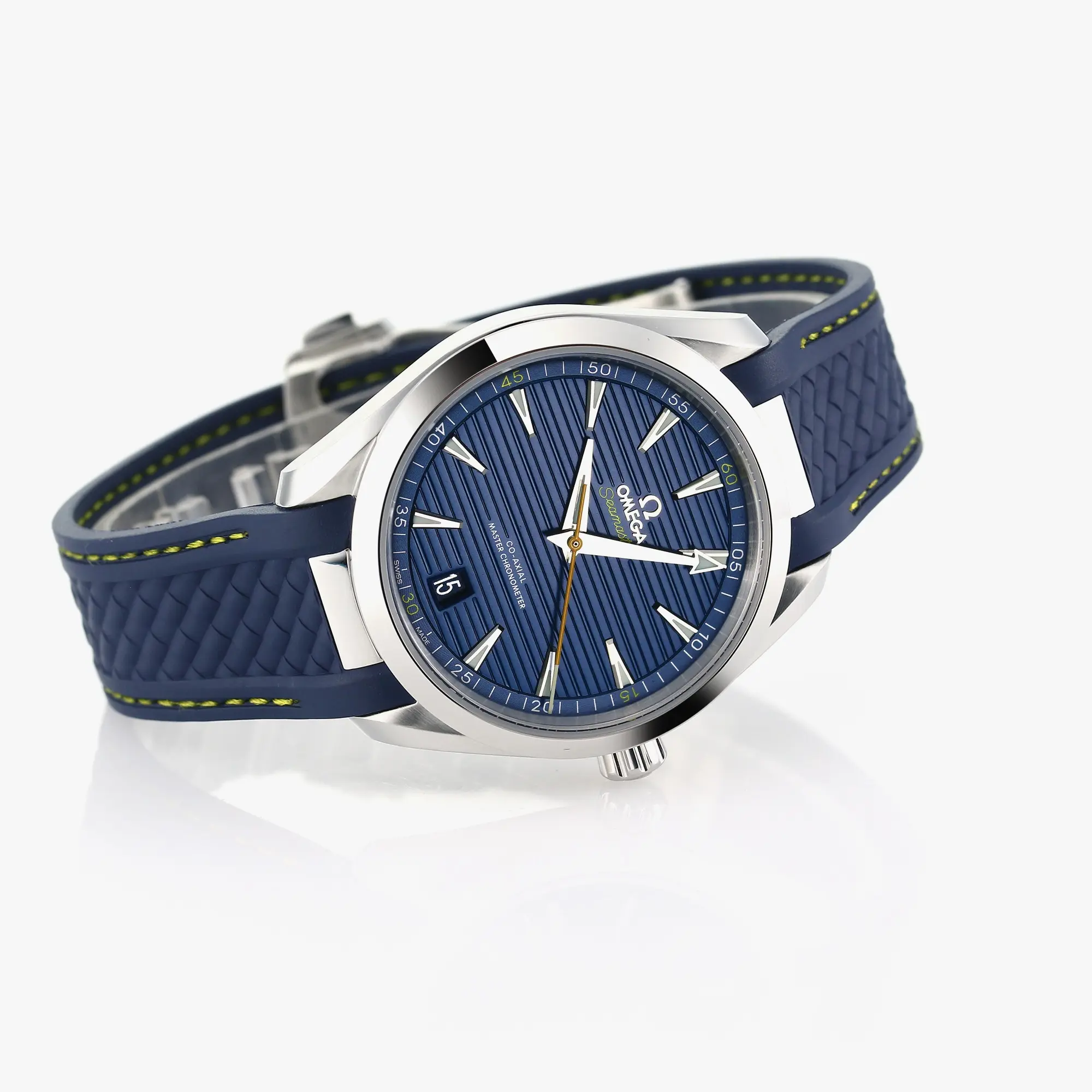 VS Factory Omega Seamaster Aqua Terra Blue Dial Rubber Strap – Premium VSF Watches Collection - 图片 2