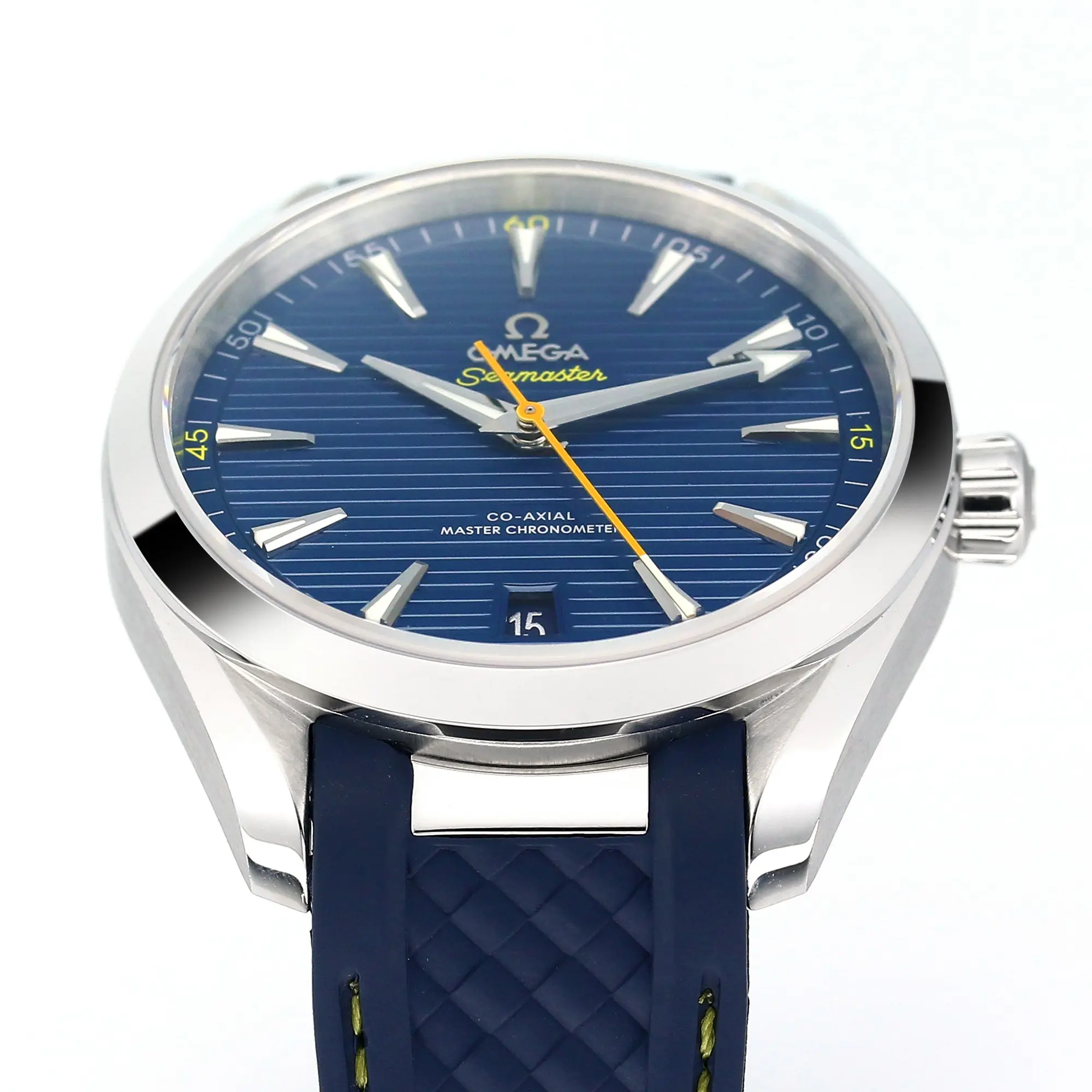 VS Factory Omega Seamaster Aqua Terra Blue Dial Rubber Strap – Premium VSF Watches Collection - 图片 3