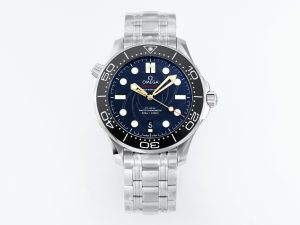 VS Factory Omega Seamaster Diver 300M 007 James Bond Stainless Steel VS8800 Movement