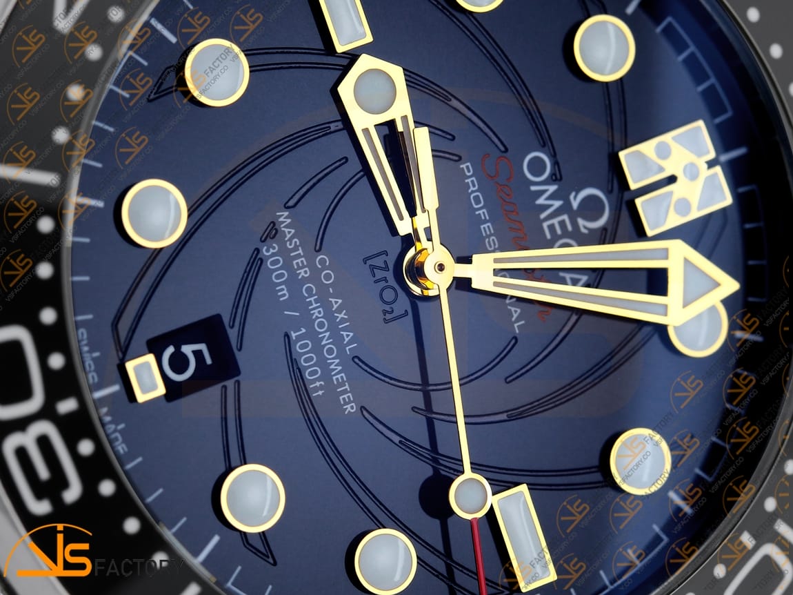 VS Factory Omega Seamaster Diver 300M 007 James Bond Stainless Steel VS8800 Movement - 图片 8