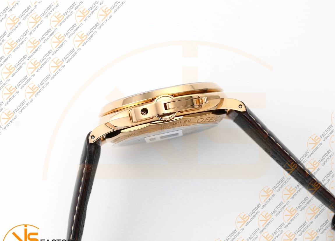 VS Factory Panerai Luminor Due PAM1042 White Dial Rose Gold Leather P.900 Movement - 图片 10