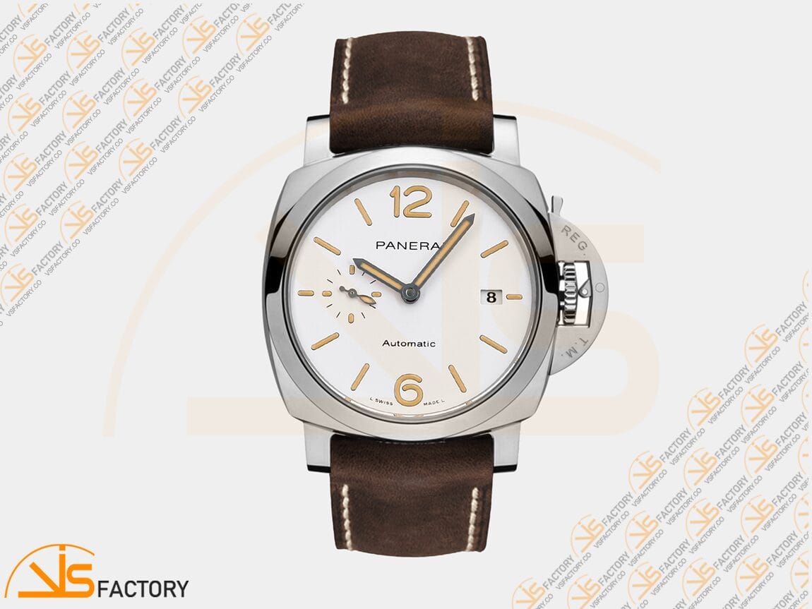 VS Factory Panerai Luminor Due PAM1046 White Dial Stainless Steel AXXXIV Movement - 图片 14