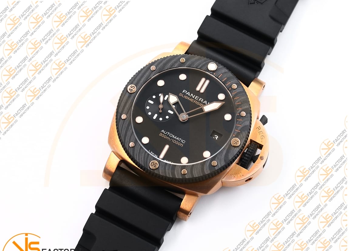 VS Factory Panerai Luminor Due PAM1070 Black Dial Steel P.900 Movement - 图片 5