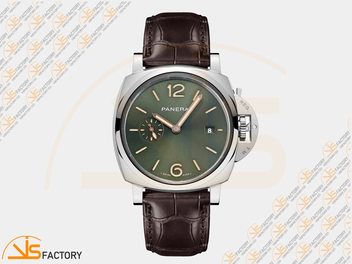VS Factory Panerai Luminor Due PAM1329 Green Dial Stainless Steel P.900 Movement - 图片 3