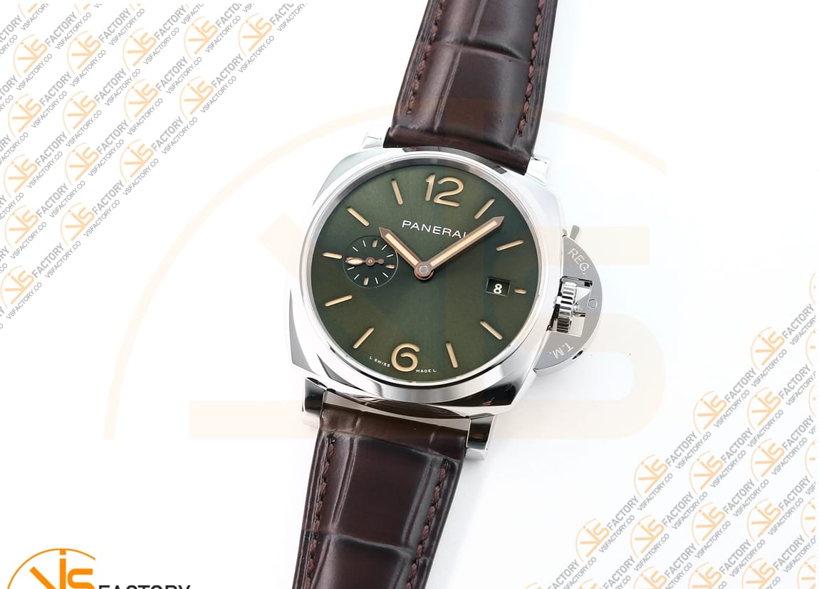 VS Factory Panerai Luminor Due PAM1329 Green Dial Stainless Steel P.900 Movement - 图片 5