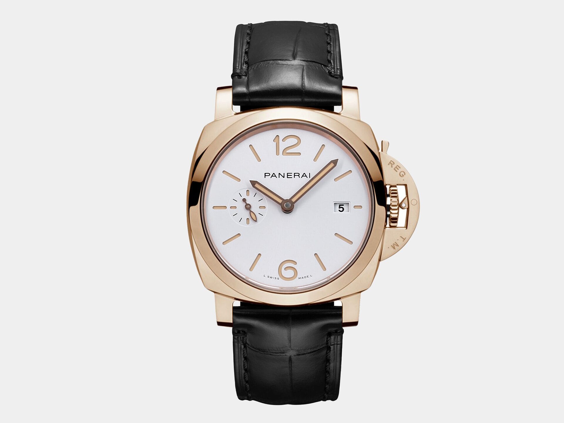 VS Factory Panerai Luminor Due PAM1336 White Dial Steel Leather P.900 Movement