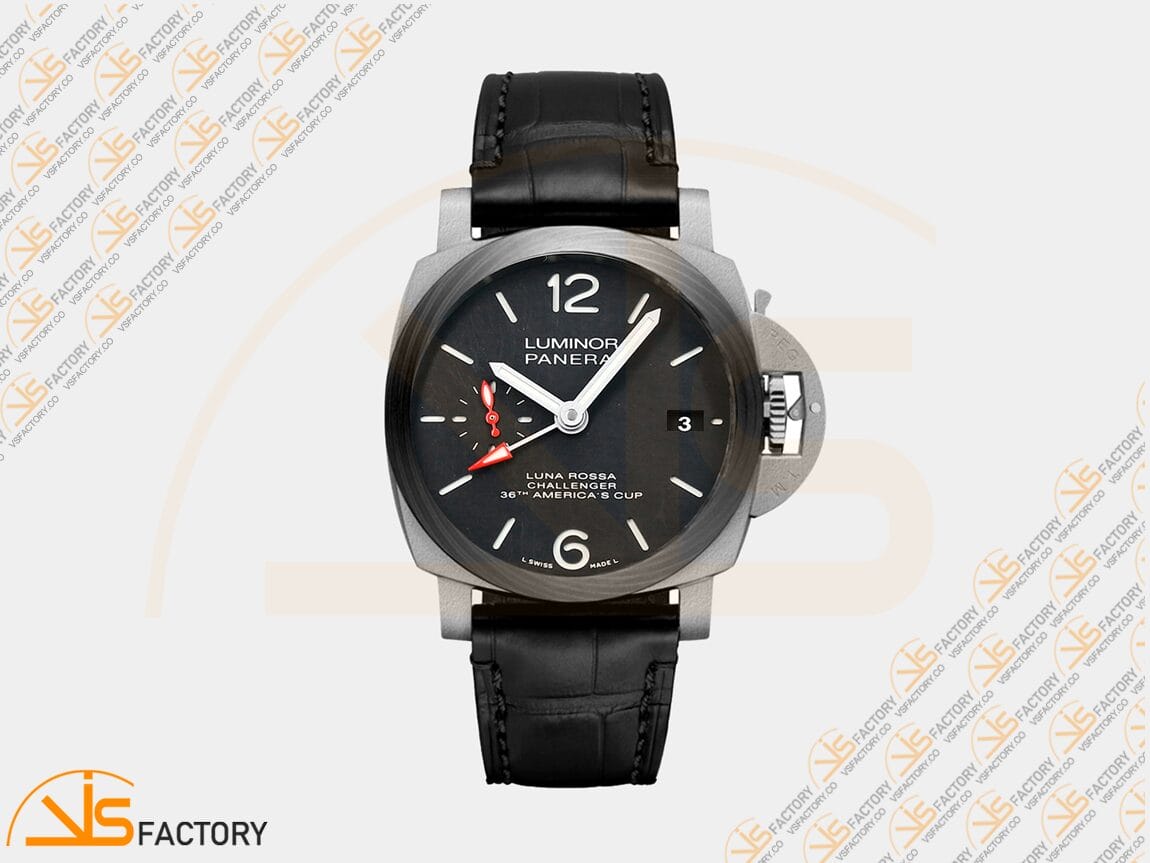 VS Factory Panerai Luminor GMT PAM1096 Black Dial Titanium P.9011 Movement - 图片 3