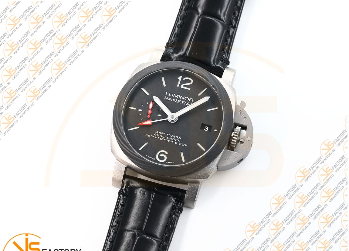 VS Factory Panerai Luminor GMT PAM1096 Black Dial Titanium P.9011 Movement - 图片 5