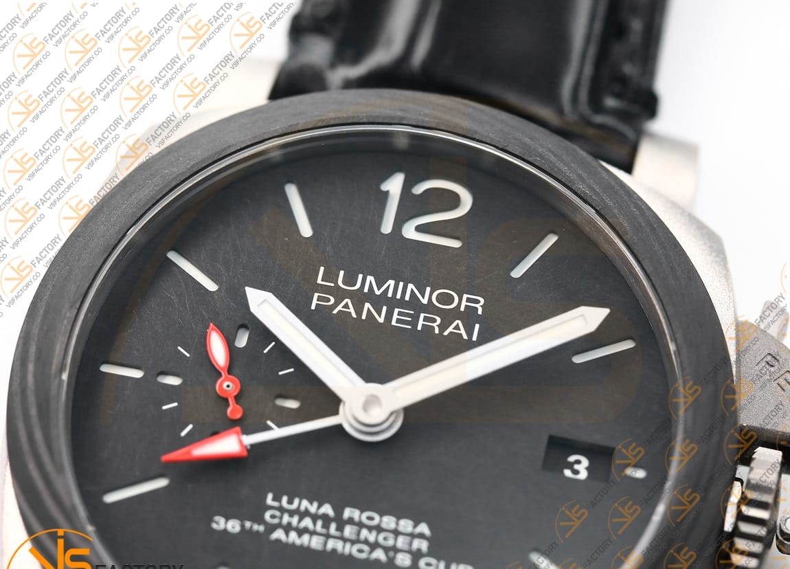 VS Factory Panerai Luminor GMT PAM1096 Black Dial Titanium P.9011 Movement - 图片 7