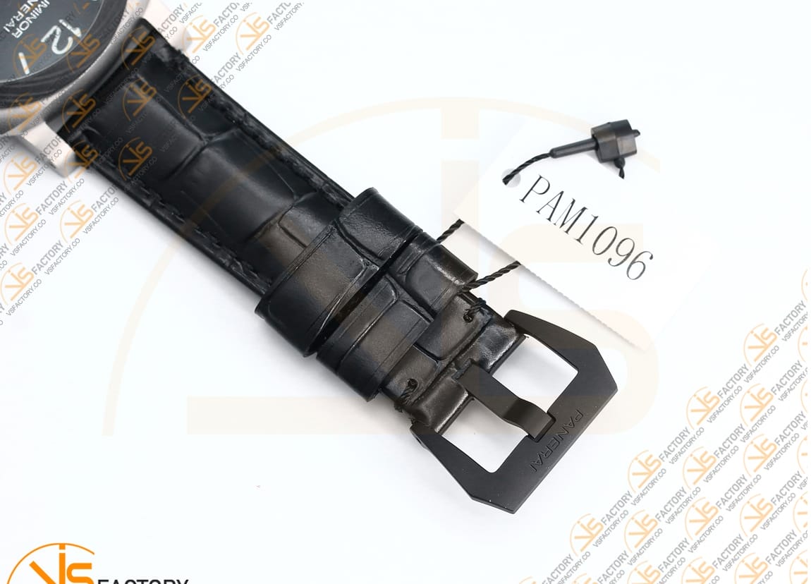 VS Factory Panerai Luminor GMT PAM1096 Black Dial Titanium P.9011 Movement - 图片 12