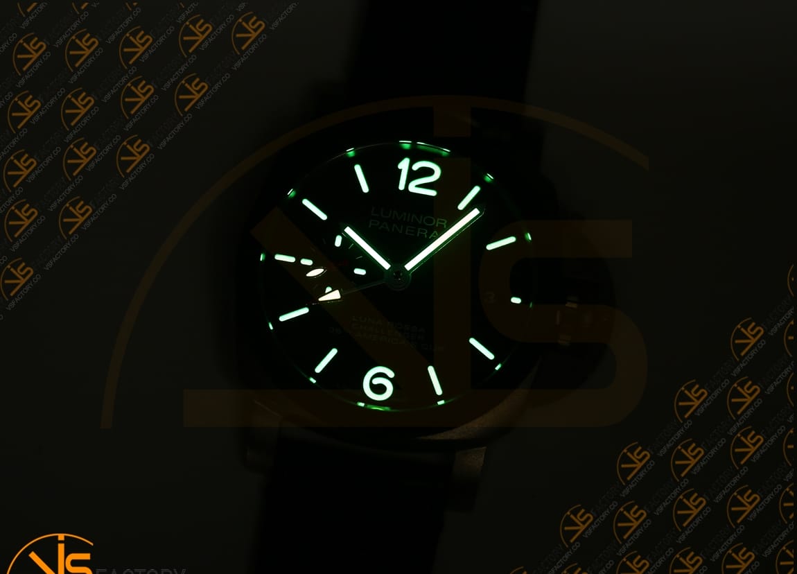 VS Factory Panerai Luminor GMT PAM1096 Black Dial Titanium P.9011 Movement - 图片 14