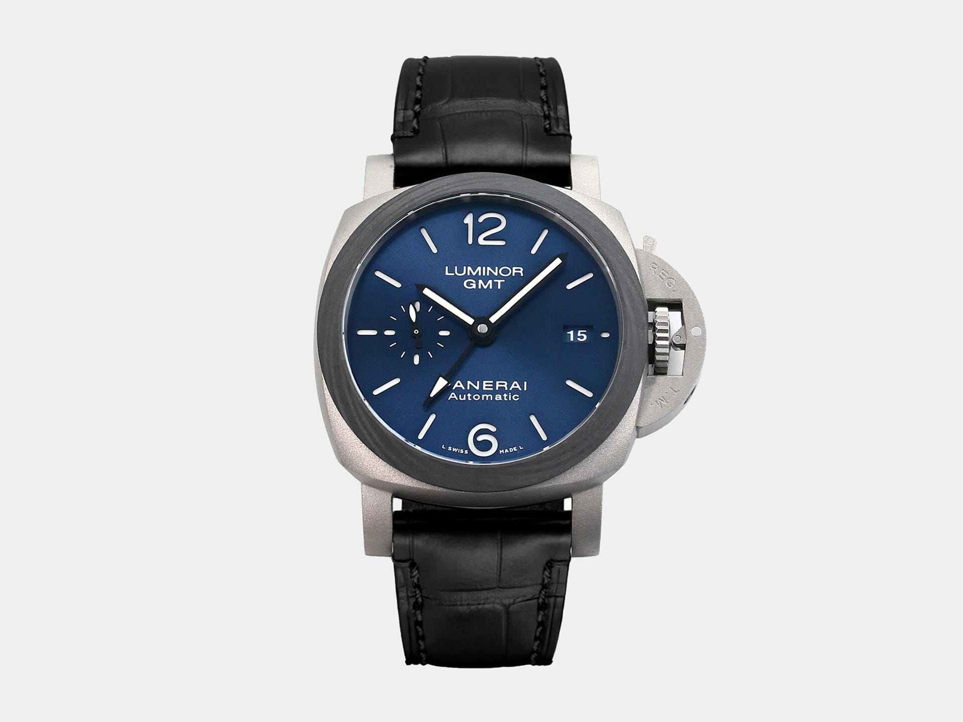 VS Factory Panerai Luminor GMT PAM1279 Blue Dial Titanium P.9011 Movement