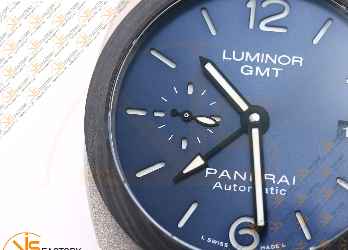 VS Factory Panerai Luminor GMT PAM1279 Blue Dial Titanium P.9011 Movement - 图片 7
