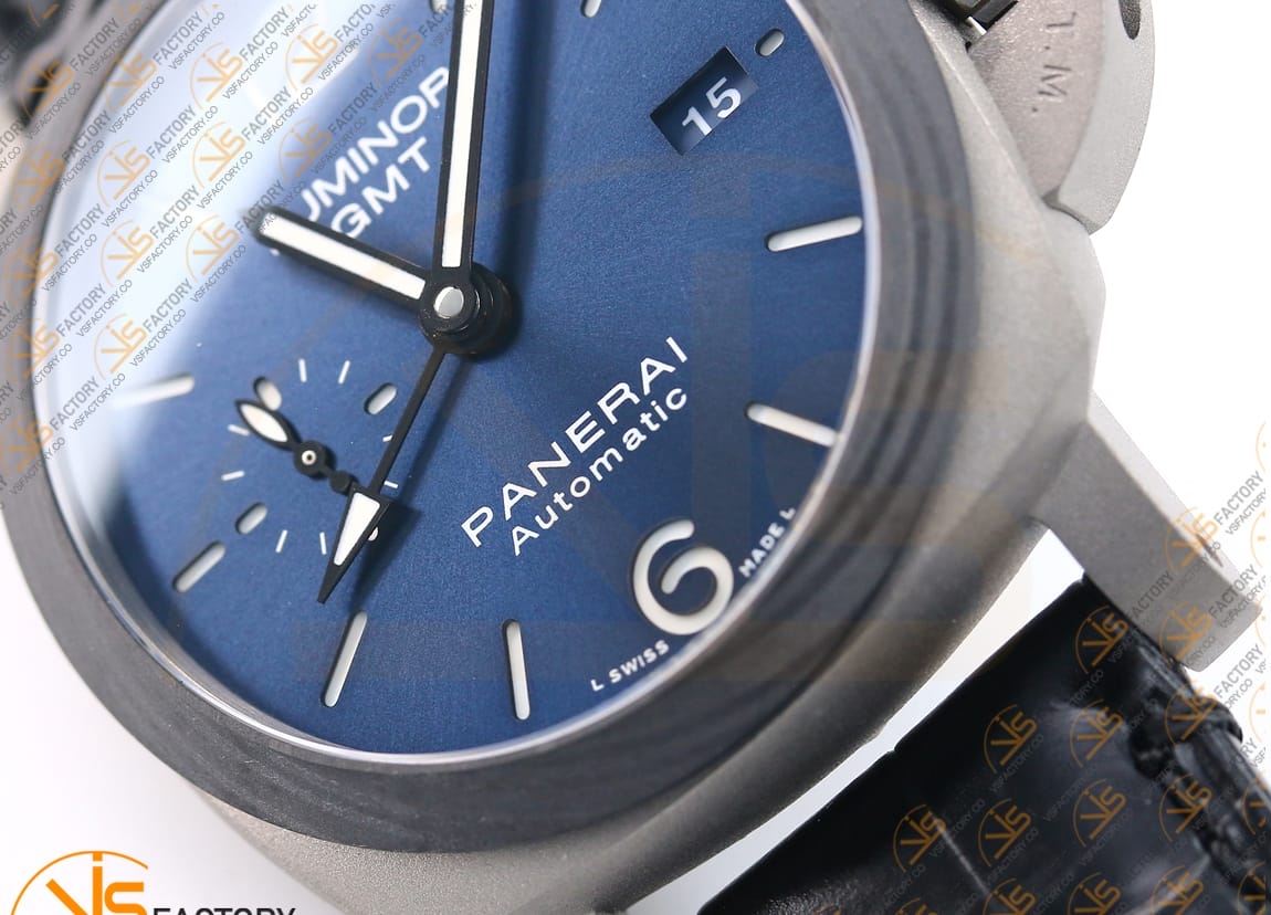 VS Factory Panerai Luminor GMT PAM1279 Blue Dial Titanium P.9011 Movement - 图片 9