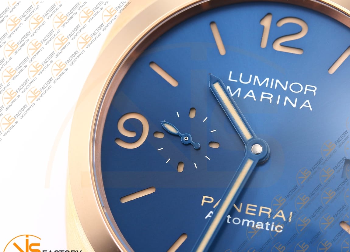VS Factory Panerai Luminor Marina PAM1114 Blue Dial Steel P.9010 Movement - 图片 8