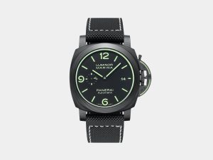 VS Factory Panerai Luminor Marina PAM1118 Blue Dial Forged Carbon P.9010 Movement