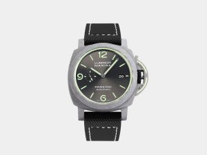 VS Factory Panerai Luminor Marina PAM1119 Blue Dial Forged Carbon Nylon P.9010 Movement