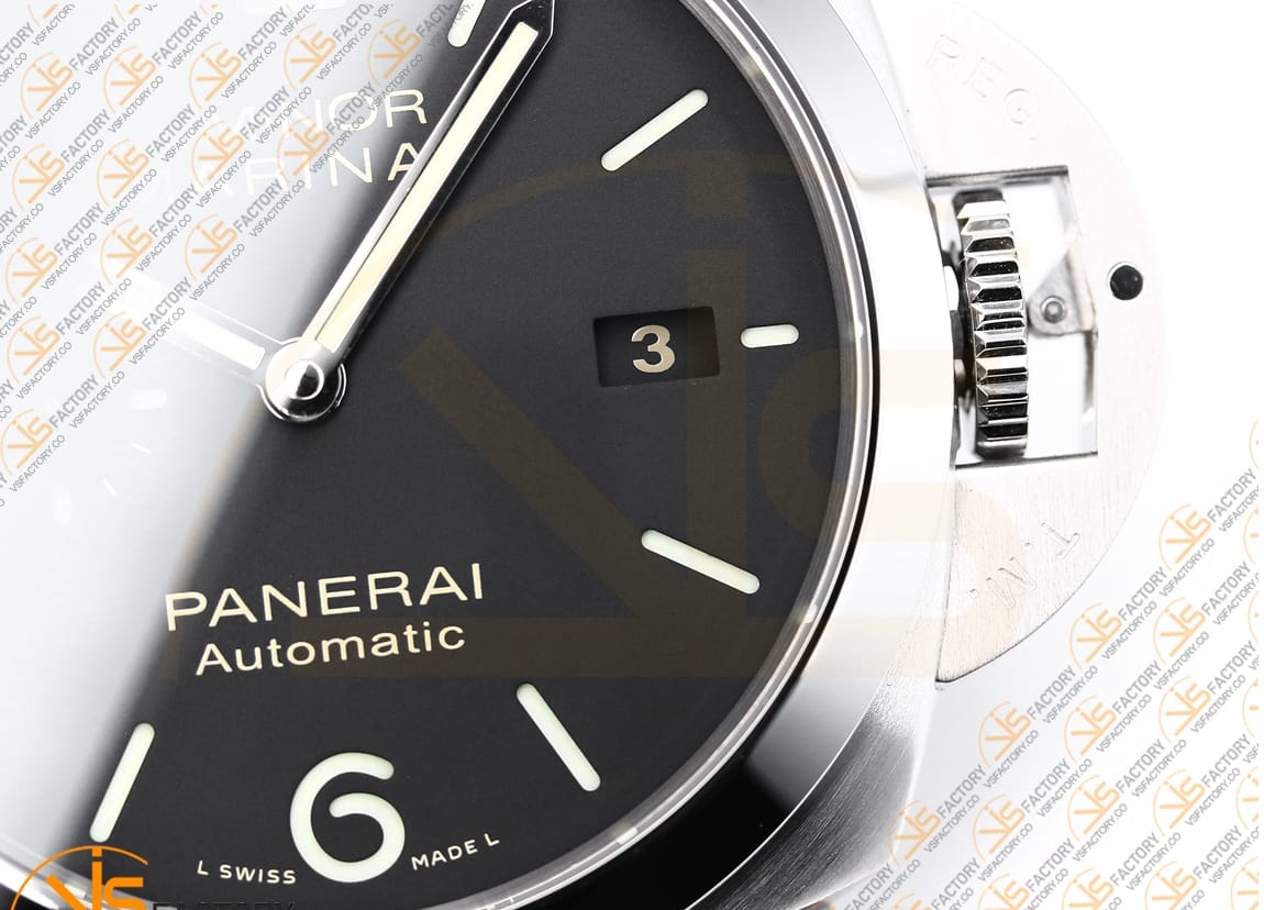 VS Factory Panerai Luminor Marina PAM1312 Black Dial Steel P.9010 Movement - 图片 6