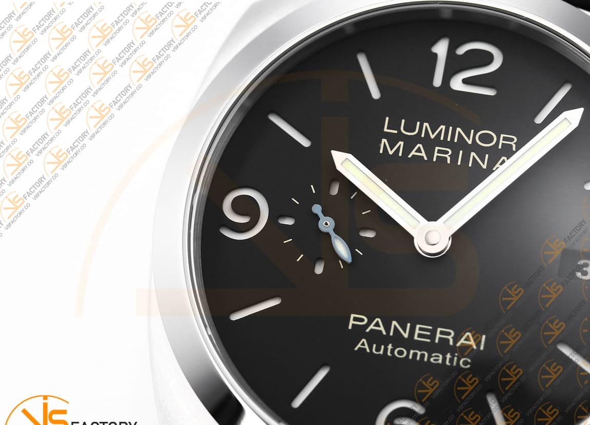 VS Factory Panerai Luminor Marina PAM1312 Black Dial Steel P.9010 Movement - 图片 7