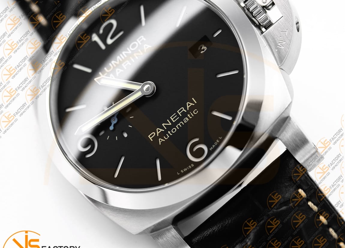 VS Factory Panerai Luminor Marina PAM1312 Black Dial Steel P.9010 Movement - 图片 9