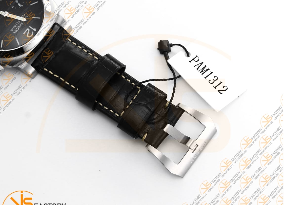 VS Factory Panerai Luminor Marina PAM1312 Black Dial Steel P.9010 Movement - 图片 12