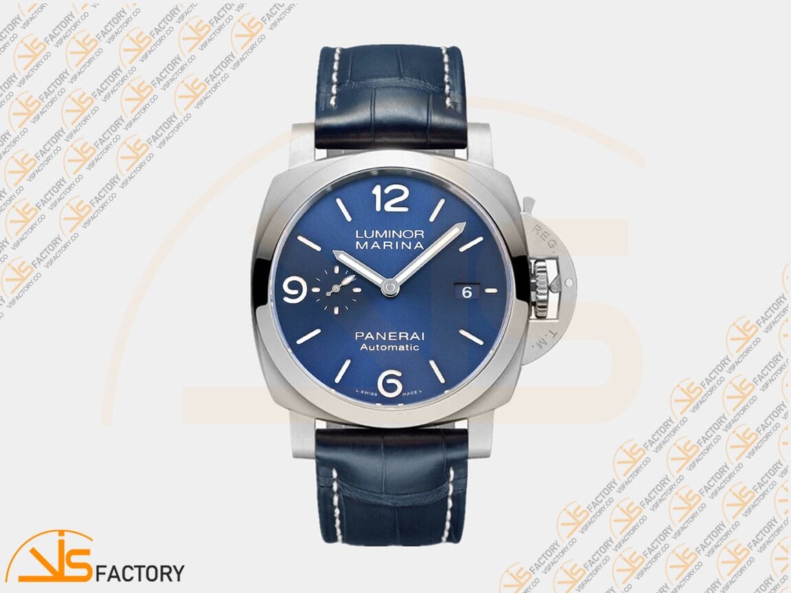 VS Factory Panerai Luminor Marina PAM1313 Blue Dial Steel P.9010 Movement - 图片 3