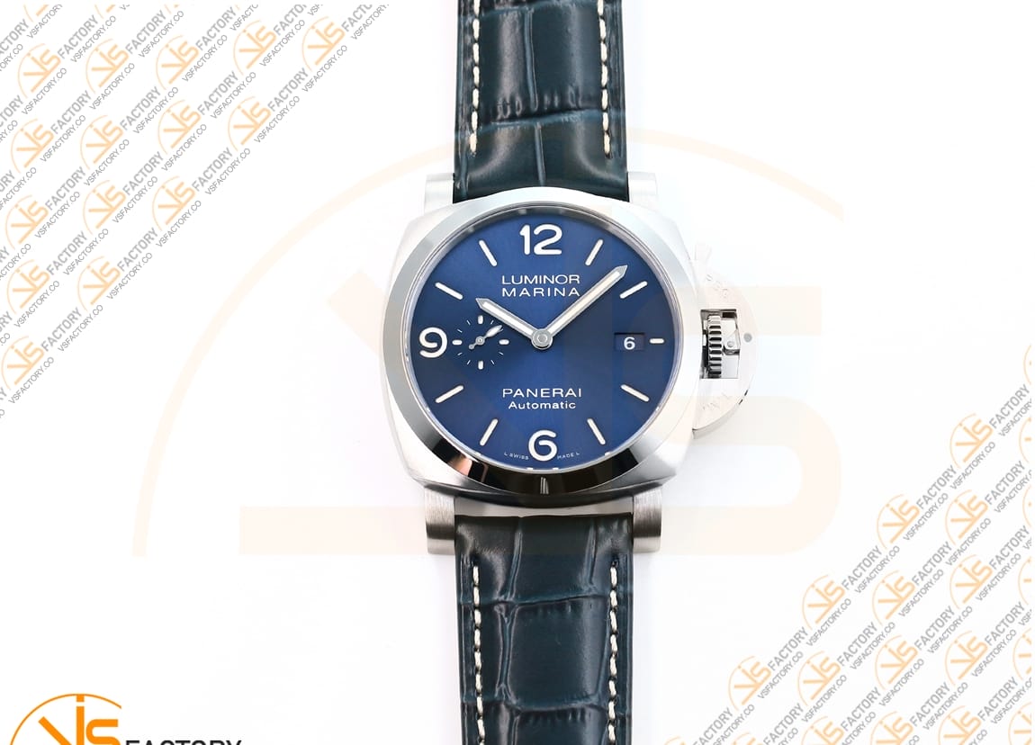 VS Factory Panerai Luminor Marina PAM1313 Blue Dial Steel P.9010 Movement - 图片 4