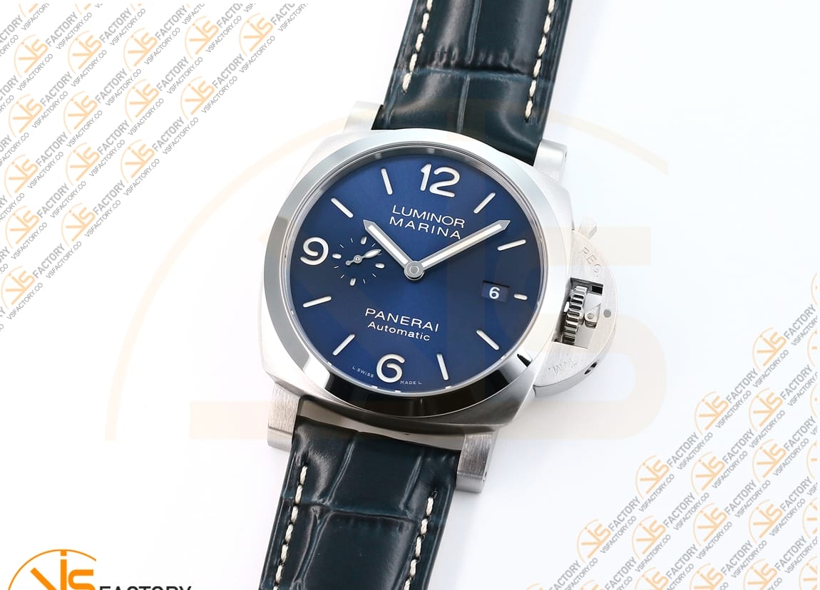 VS Factory Panerai Luminor Marina PAM1313 Blue Dial Steel P.9010 Movement - 图片 5