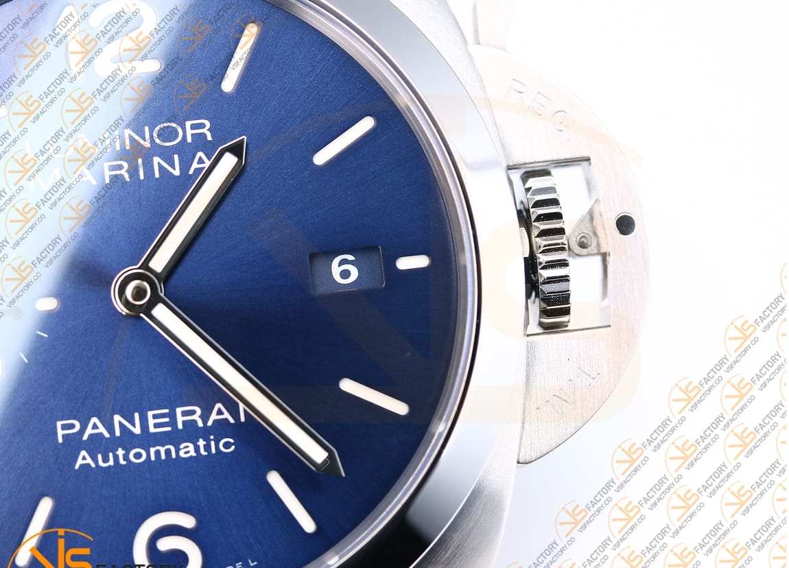 VS Factory Panerai Luminor Marina PAM1313 Blue Dial Steel P.9010 Movement - 图片 6