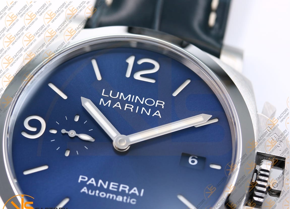VS Factory Panerai Luminor Marina PAM1313 Blue Dial Steel P.9010 Movement - 图片 8