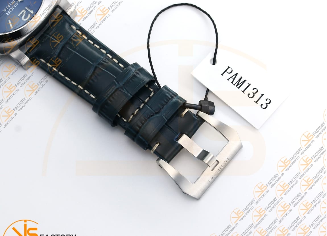 VS Factory Panerai Luminor Marina PAM1313 Blue Dial Steel P.9010 Movement - 图片 12