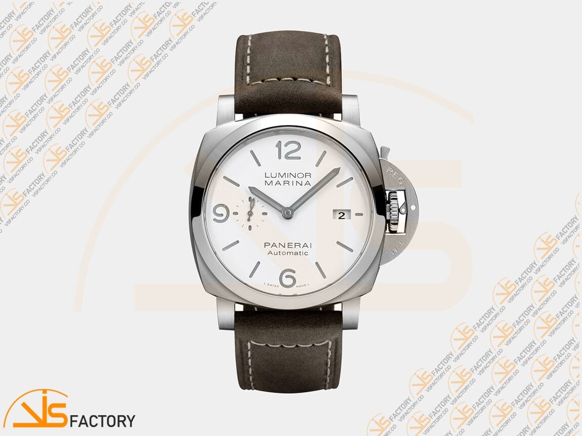 VS Factory Panerai Luminor Marina PAM1314 White Dial Steel P.9010 Movemen - 图片 3