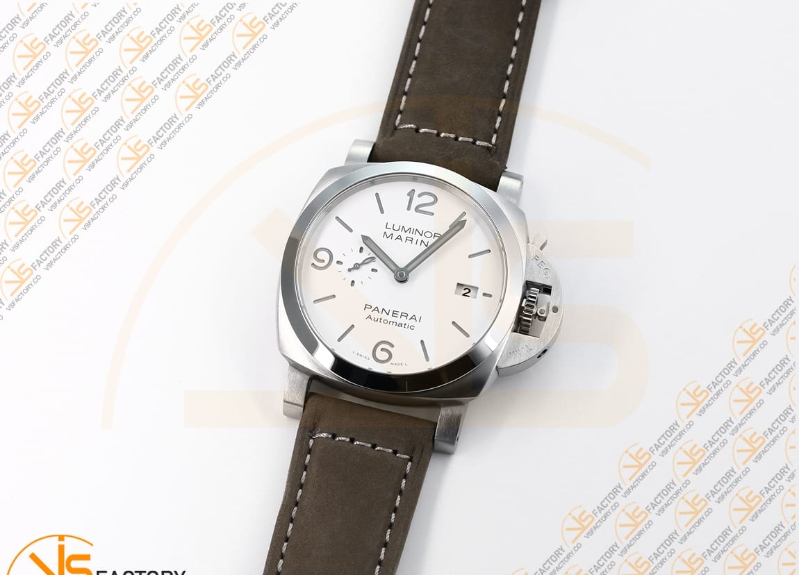 VS Factory Panerai Luminor Marina PAM1314 White Dial Steel P.9010 Movemen - 图片 5
