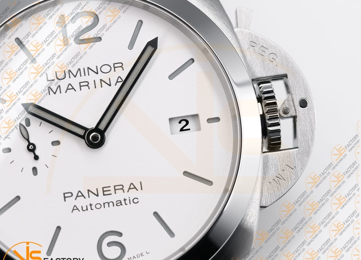VS Factory Panerai Luminor Marina PAM1314 White Dial Steel P.9010 Movemen - 图片 6