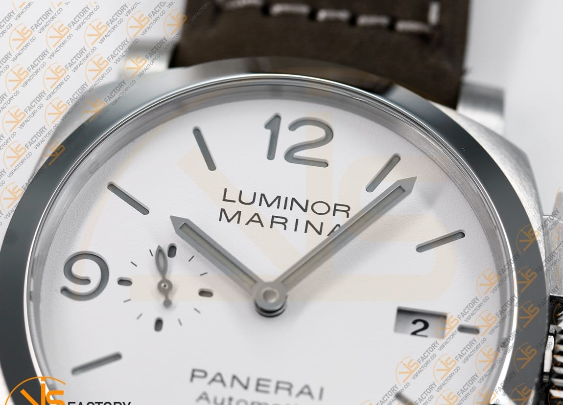 VS Factory Panerai Luminor Marina PAM1314 White Dial Steel P.9010 Movemen - 图片 8