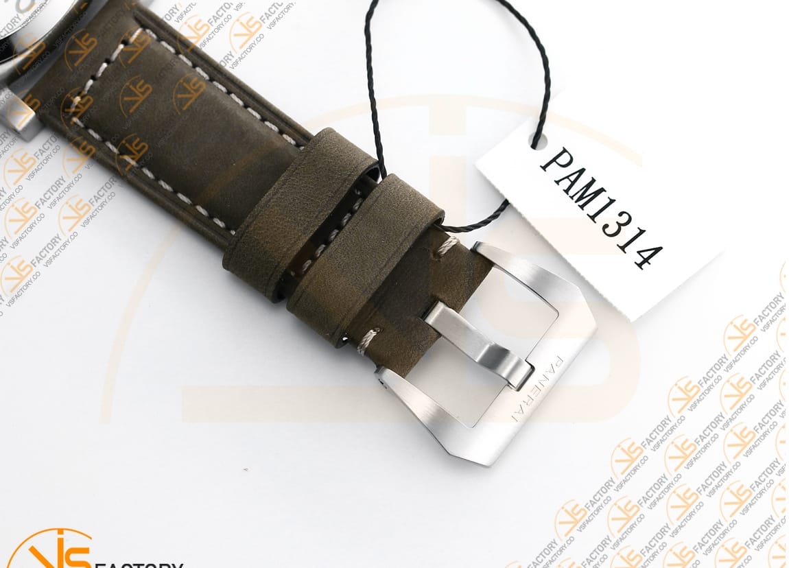 VS Factory Panerai Luminor Marina PAM1314 White Dial Steel P.9010 Movemen - 图片 12