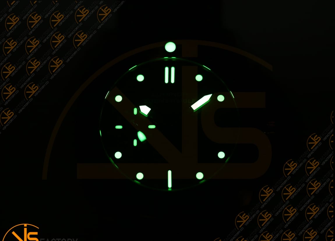 VS Factory Panerai Luminor Submersible PAM382 Green Dial Bronze P.9000 Movement - 图片 15